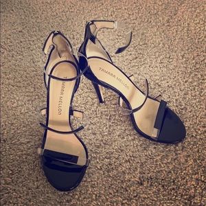 Tamara Mellon 36.5 Frontline 105 black patent